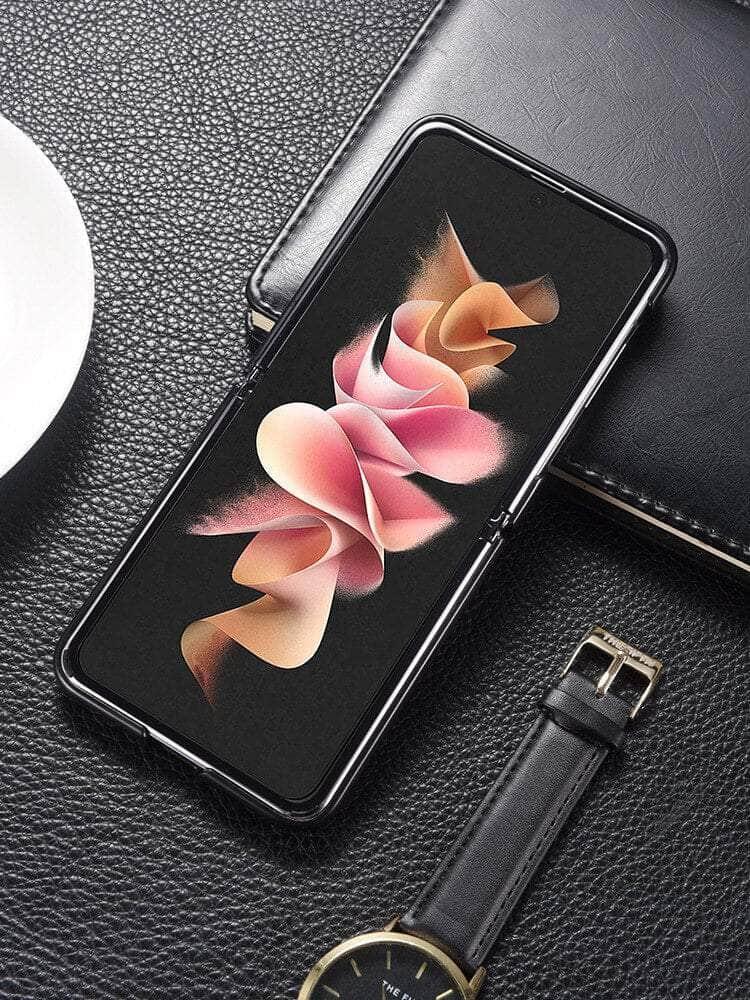 Casebuddy Galaxy Z Flip 5 Vegan Leather Case