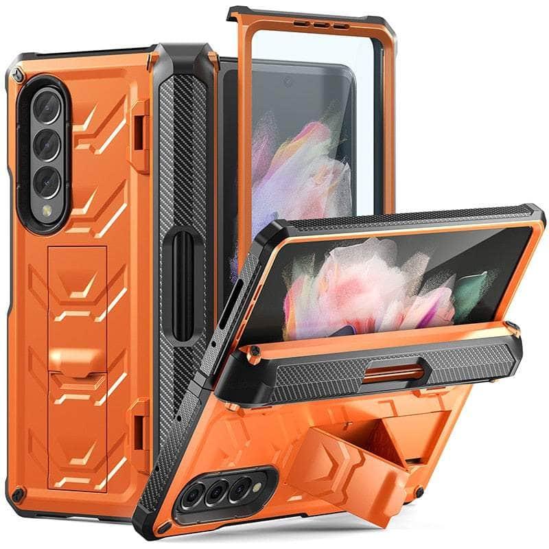 Casebuddy Galaxy Z Fold 3 Hinge Pen Slot Kickstand Hard Case