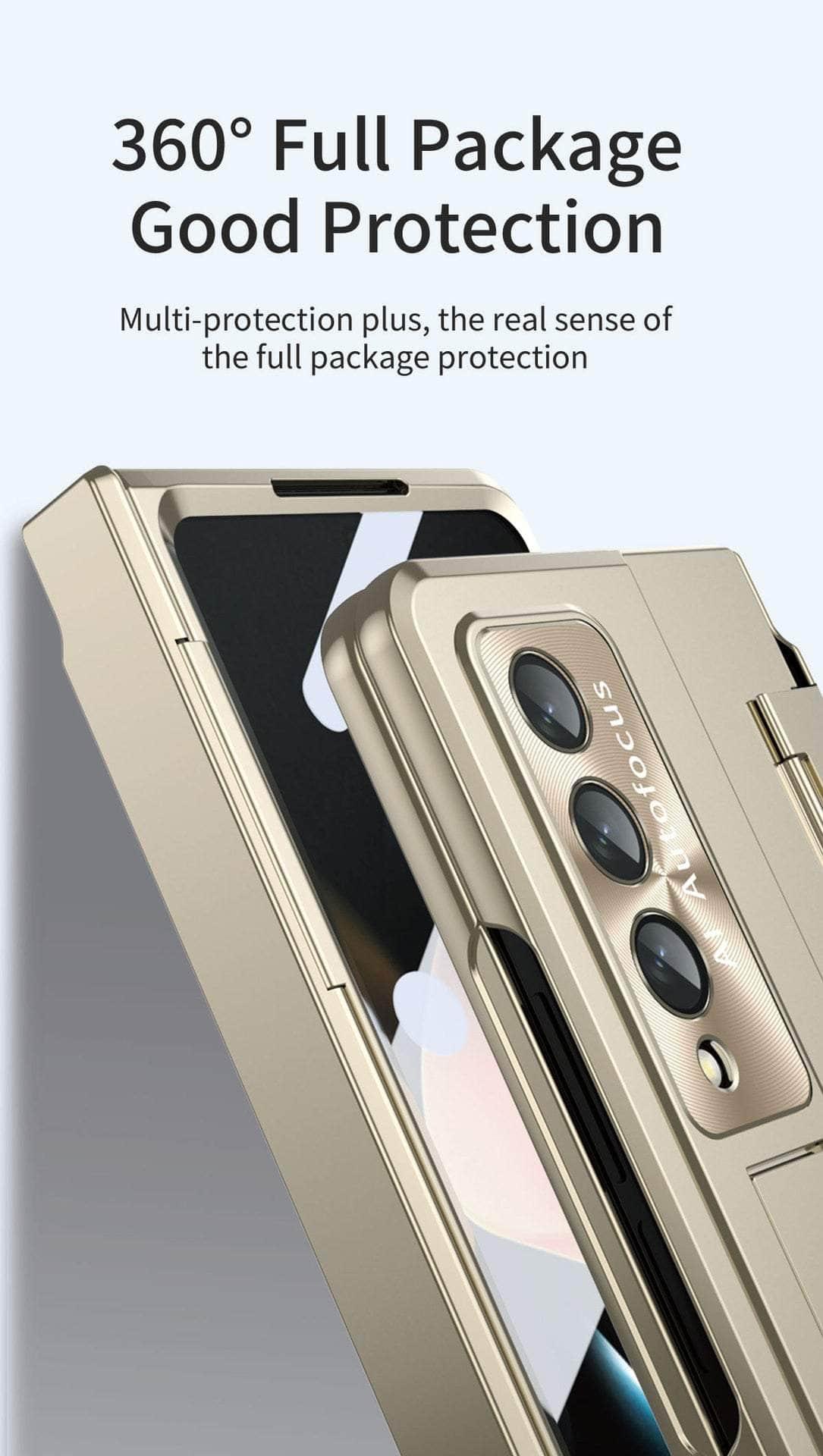 Casebuddy Galaxy Z Fold 3 Pen Holder Kickstand Case