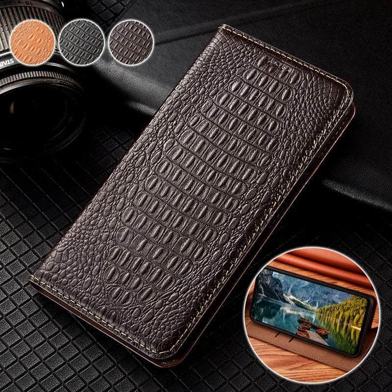 Casebuddy Genuine Galaxy A34 Leather Flip Wallet Case