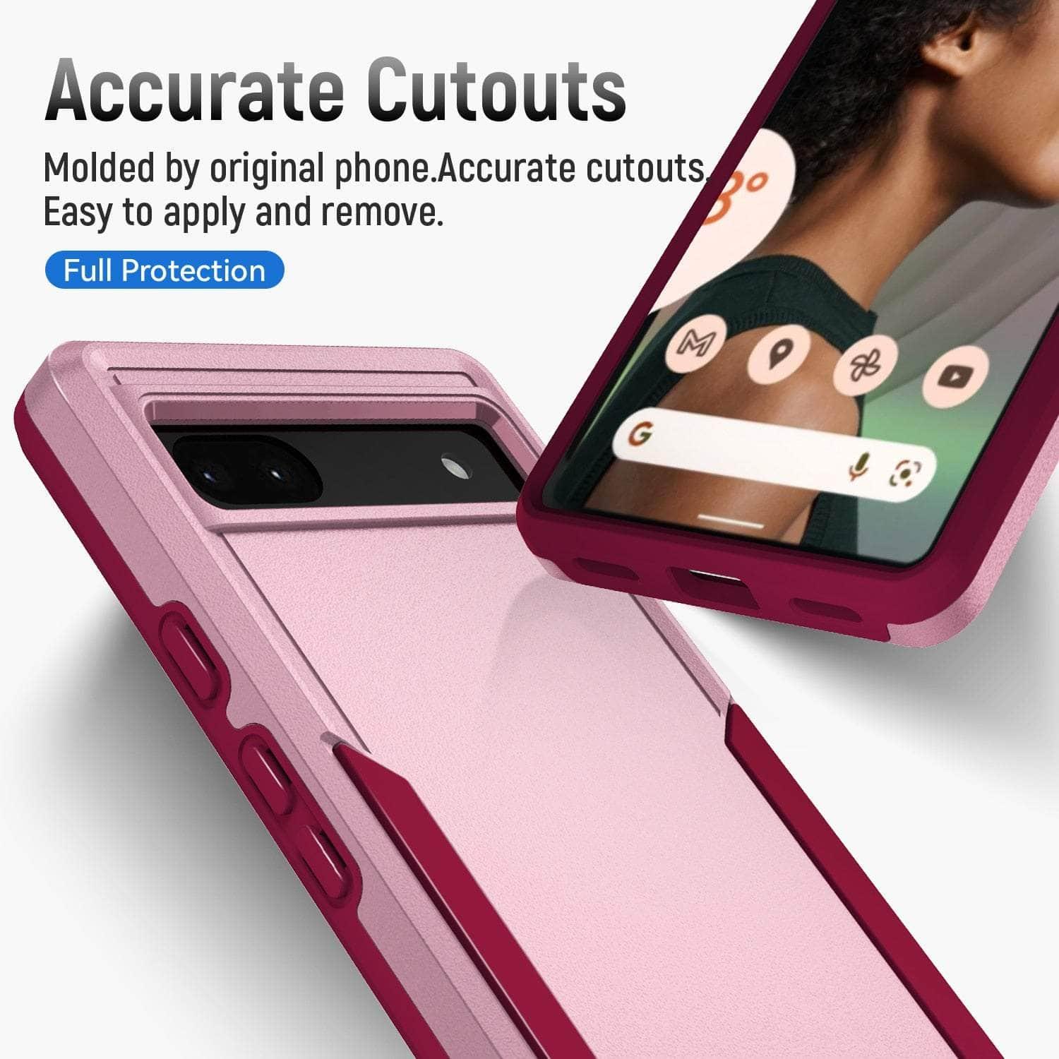 Casebuddy Google Pixel 8 Shockproof Hard Bag Cover