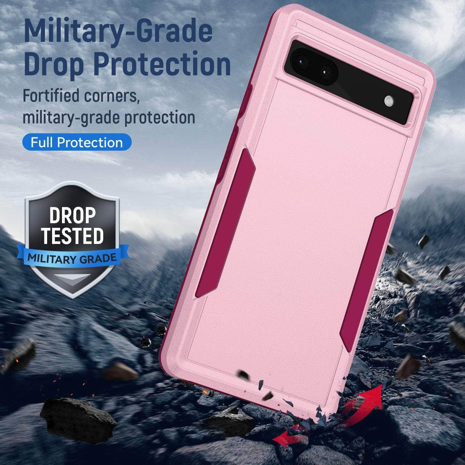 Casebuddy Google Pixel 8 Shockproof Hard Bag Cover