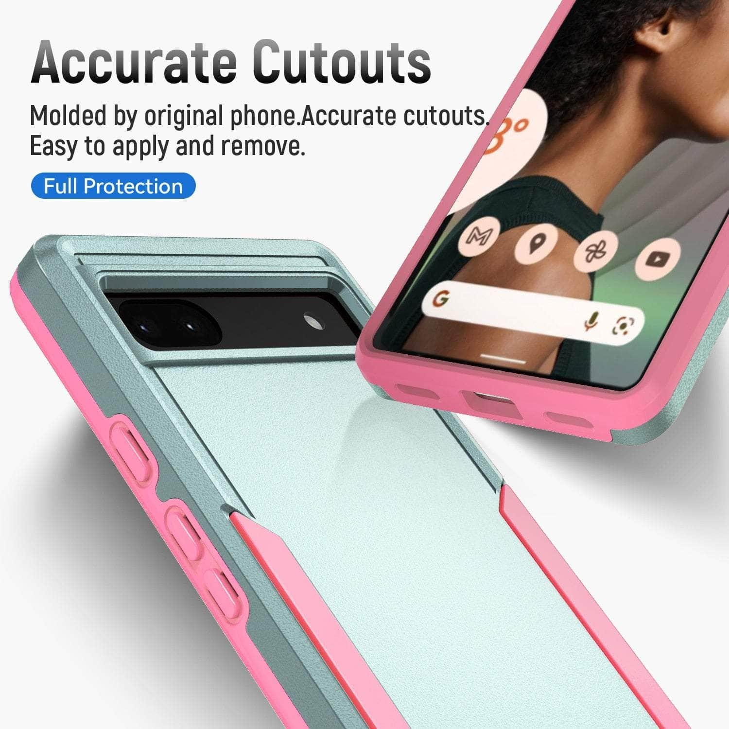 Casebuddy Google Pixel 8 Shockproof Hard Bag Cover