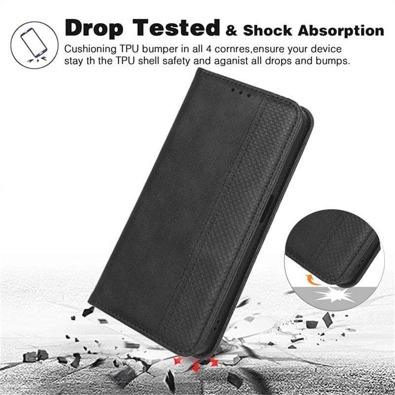 Casebuddy Google Pixel Fold Luxury Flip Leather Wallet