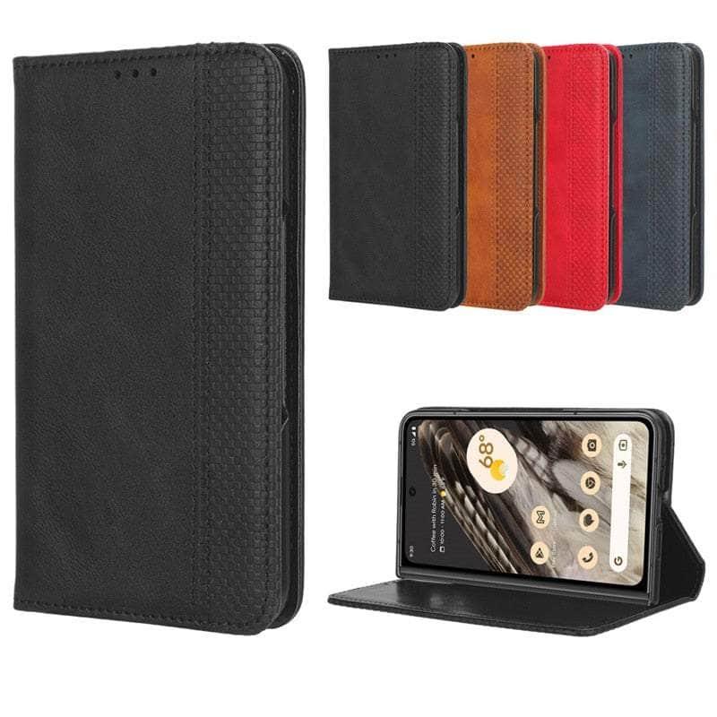 Casebuddy Google Pixel Fold Luxury Flip Leather Wallet