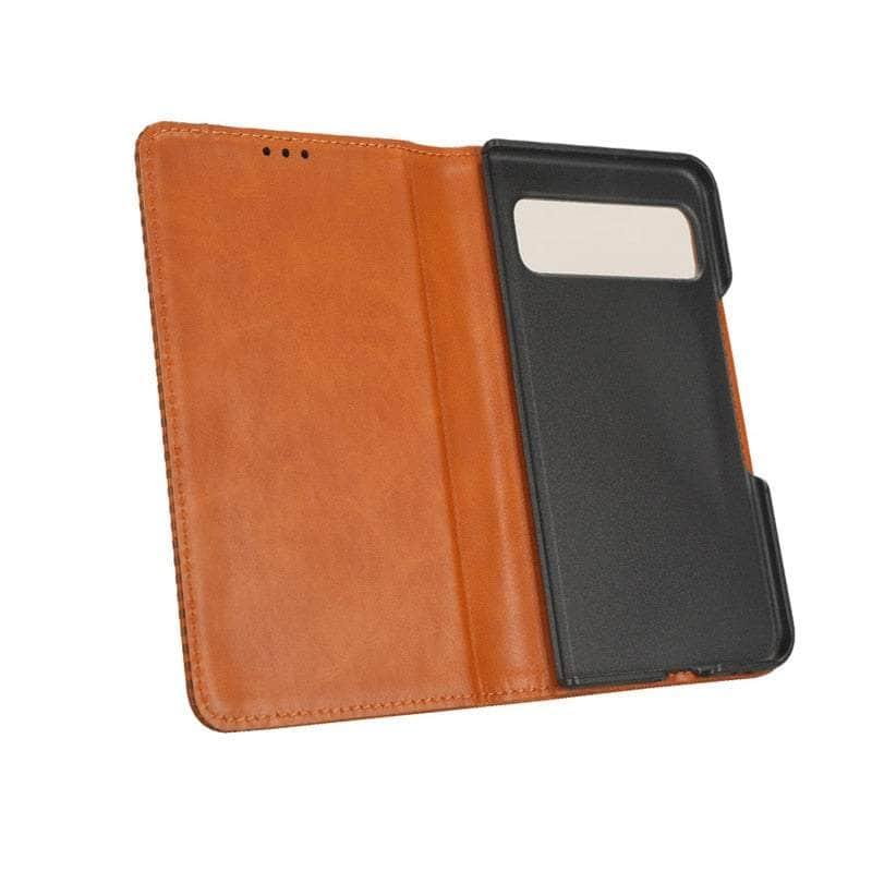 Casebuddy Google Pixel Fold Luxury Flip Leather Wallet