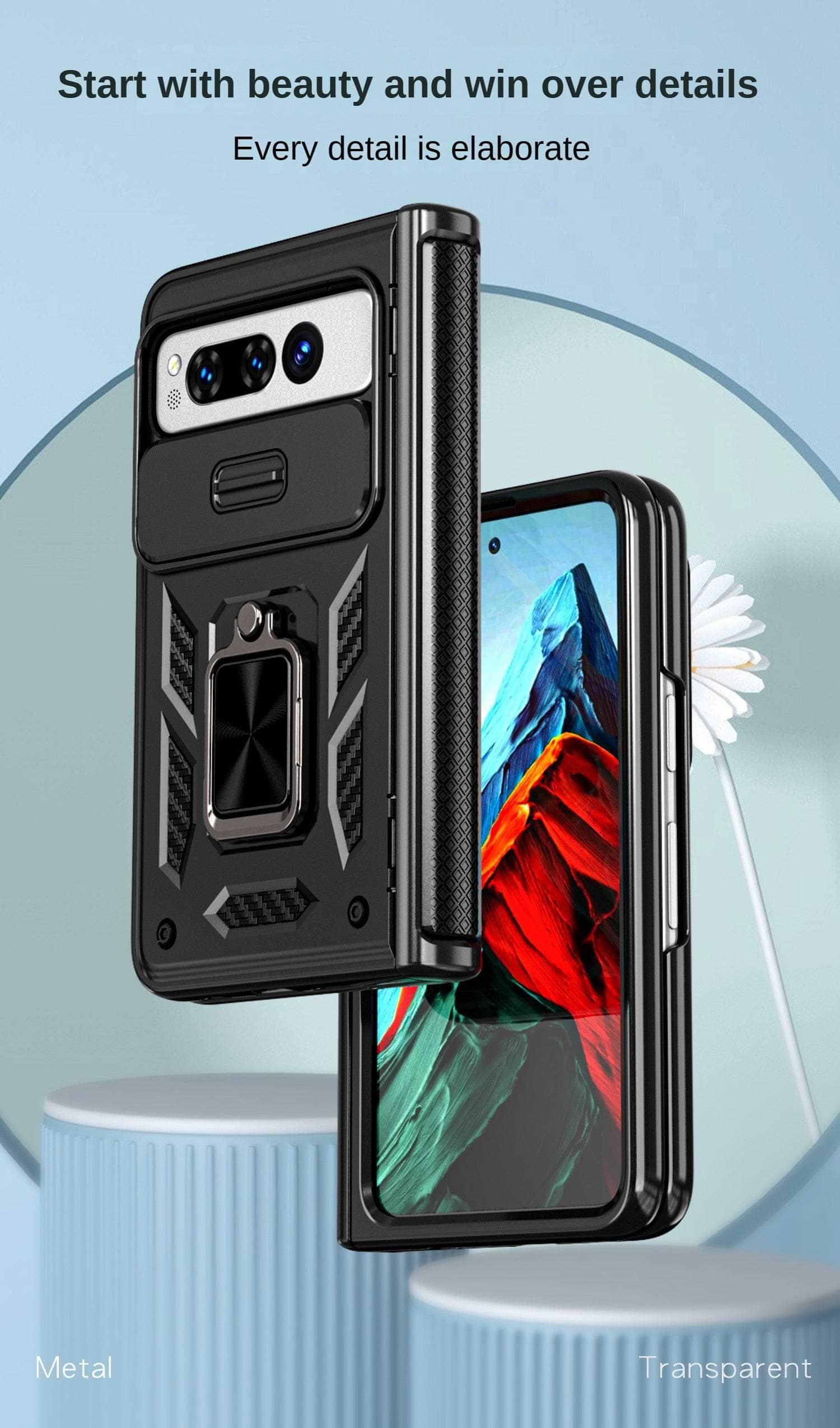 Casebuddy Google Pixel Fold Matte Rotating Ring Bracket