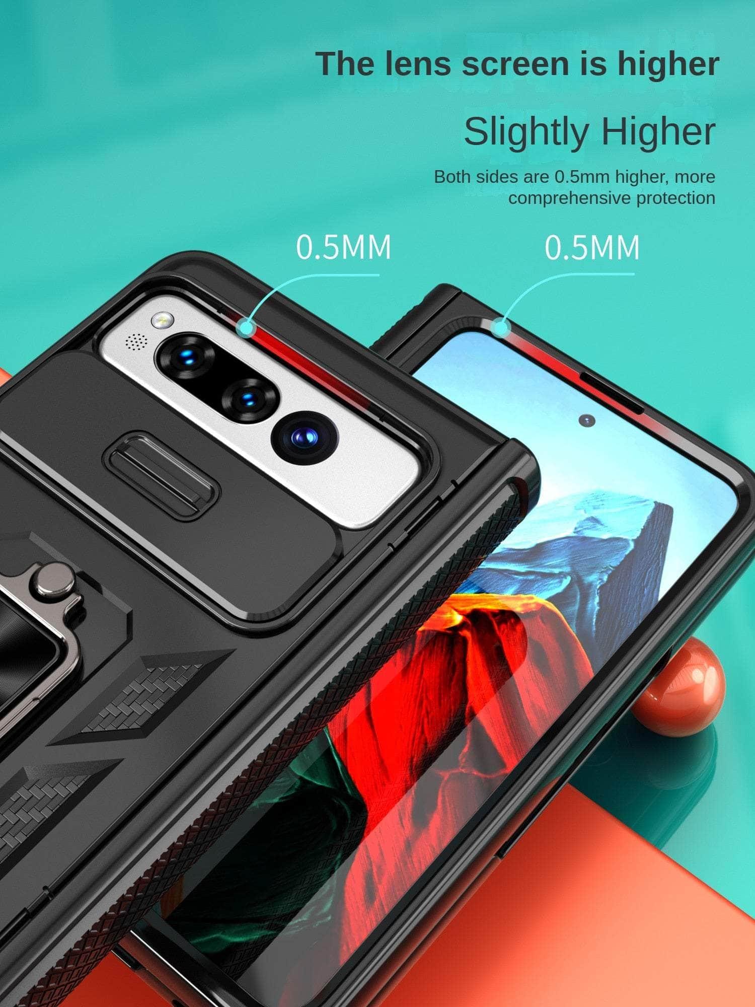Casebuddy Google Pixel Fold Matte Rotating Ring Bracket
