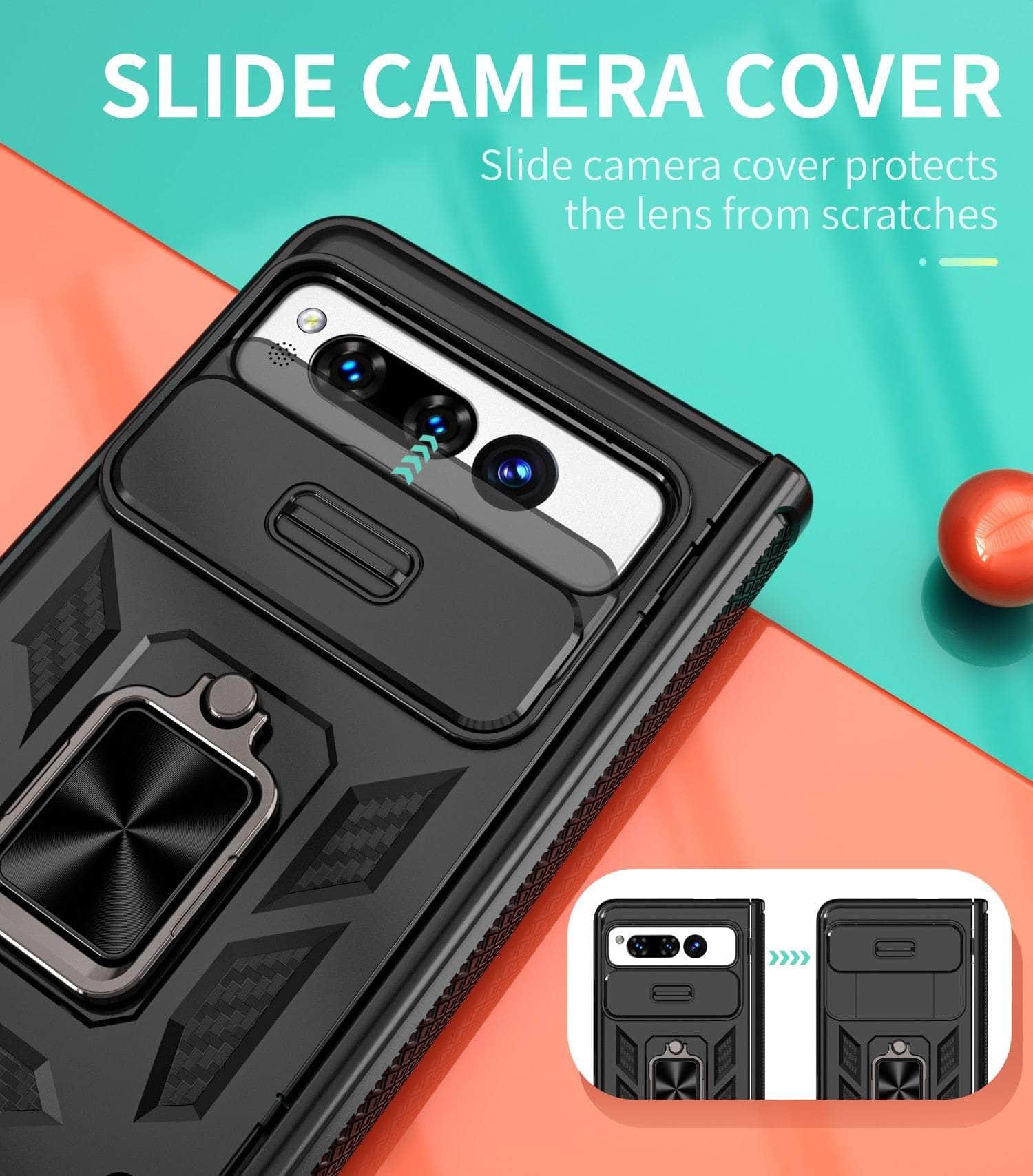 Casebuddy Google Pixel Fold Matte Rotating Ring Bracket