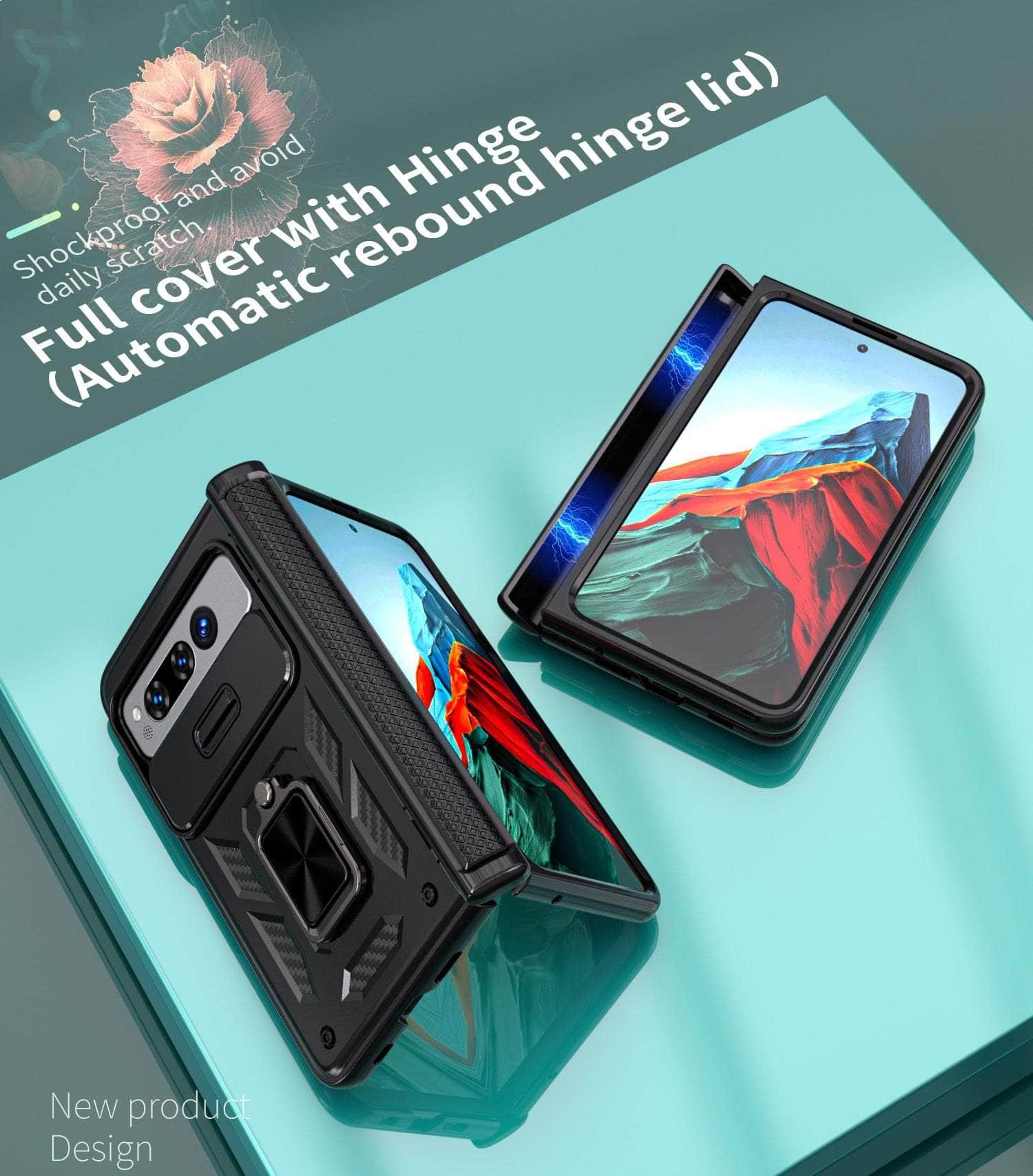 Casebuddy Google Pixel Fold Matte Rotating Ring Bracket