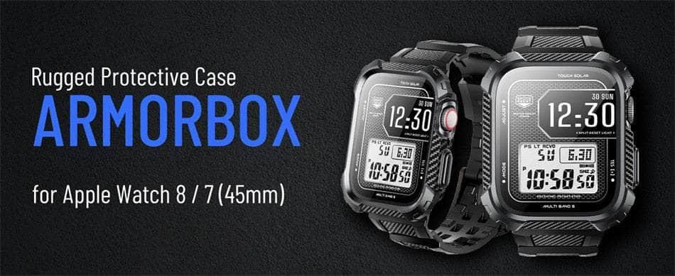 Casebuddy I-BLASON Apple Watch 8/7 Case 45mm Armorbox