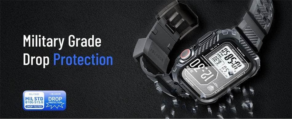 Casebuddy I-BLASON Apple Watch 8/7 Case 45mm Armorbox