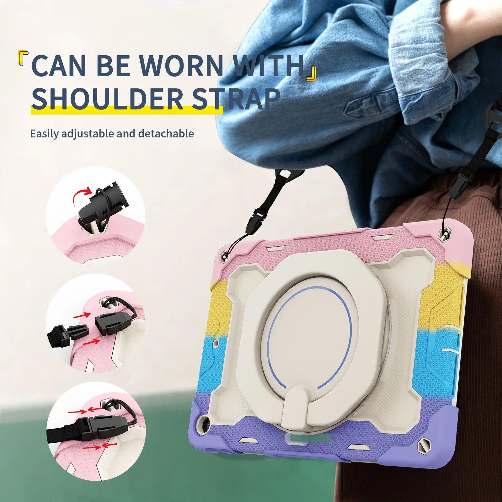 Casebuddy iPad Mini 6 Kids Safe Shockproof Rugged Full Protector Case