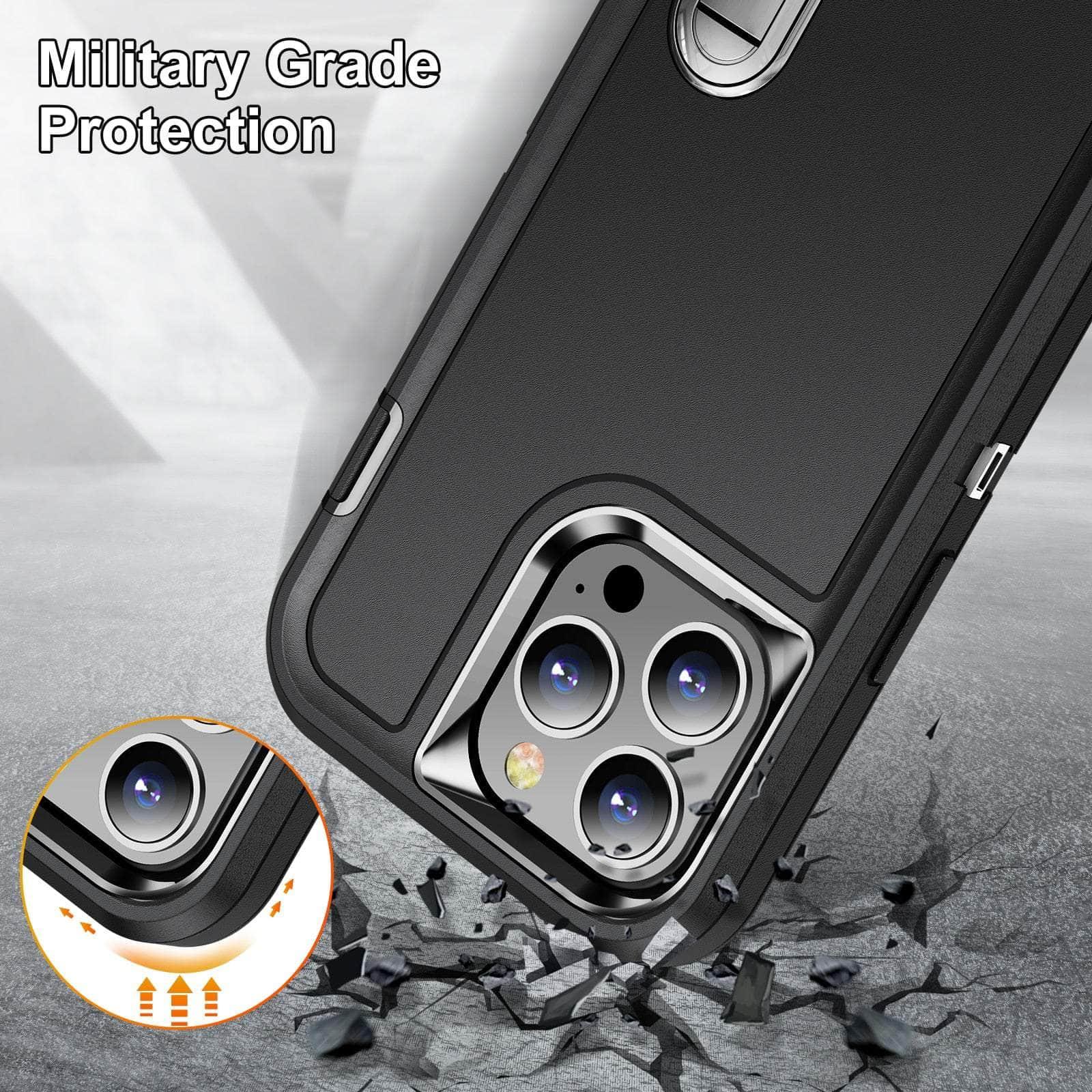 Casebuddy iPhone 15 Heavy Armor Shockproof Defend Case
