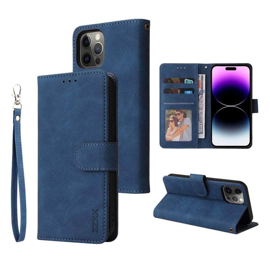 Casebuddy iPhone 15 Leather Wallet Case