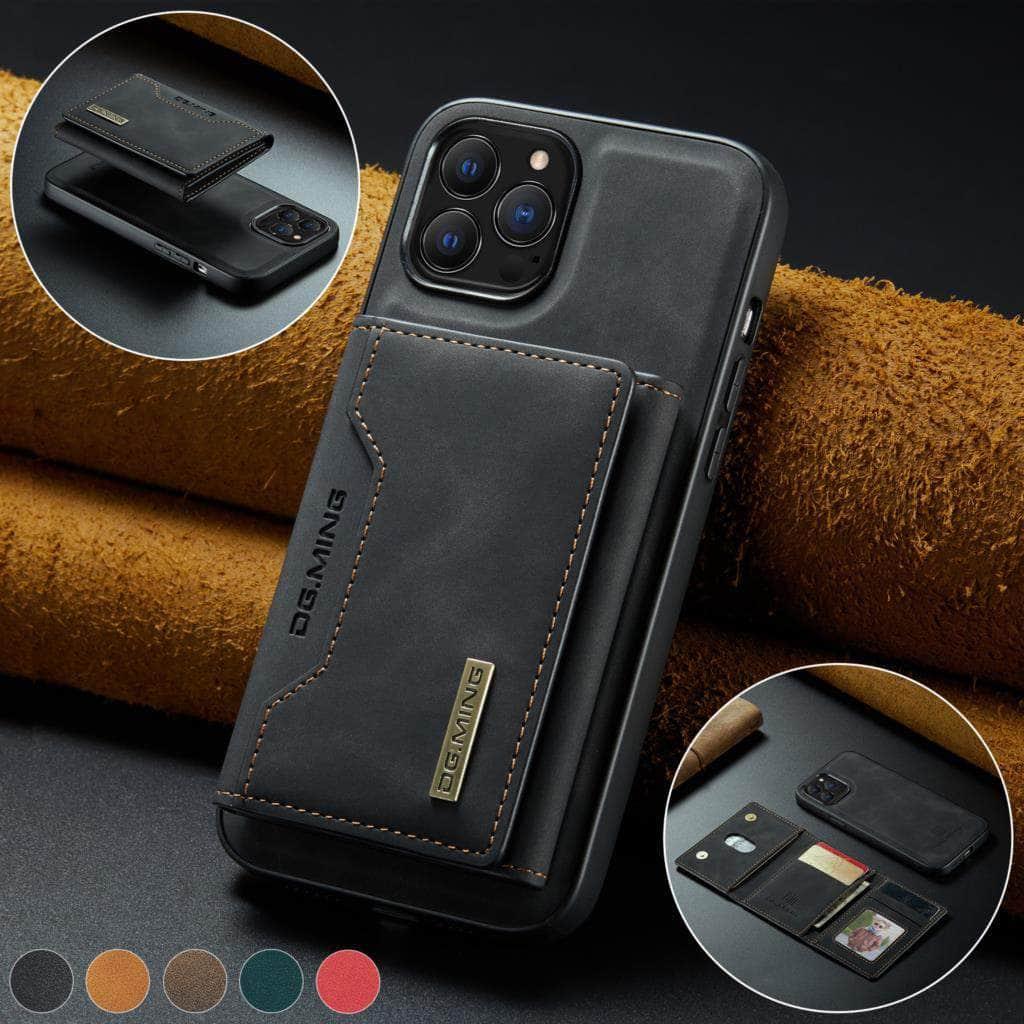 Casebuddy iPhone 15 Magnetic Split Body Wallet Case