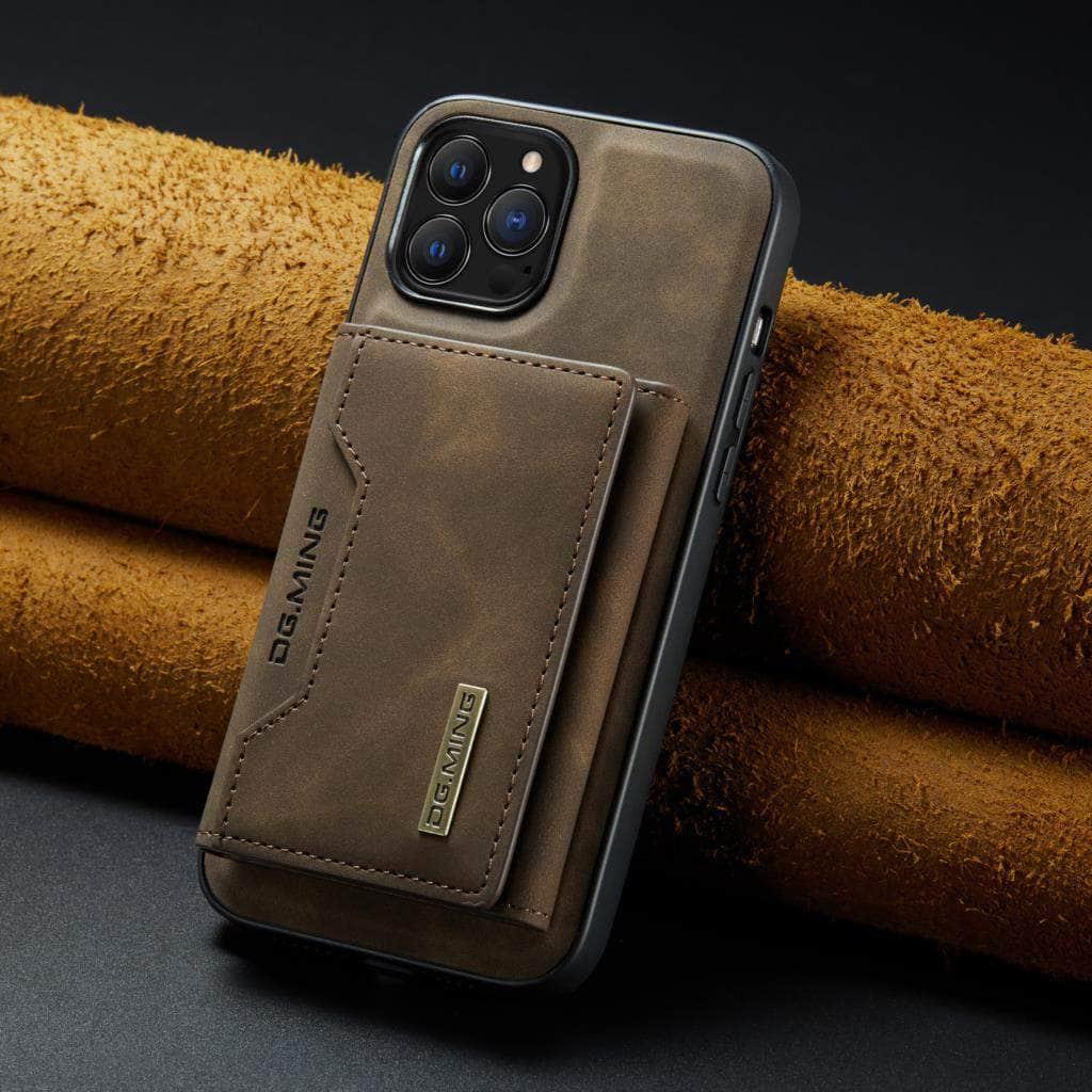 Casebuddy iPhone 15 Magnetic Split Body Wallet Case
