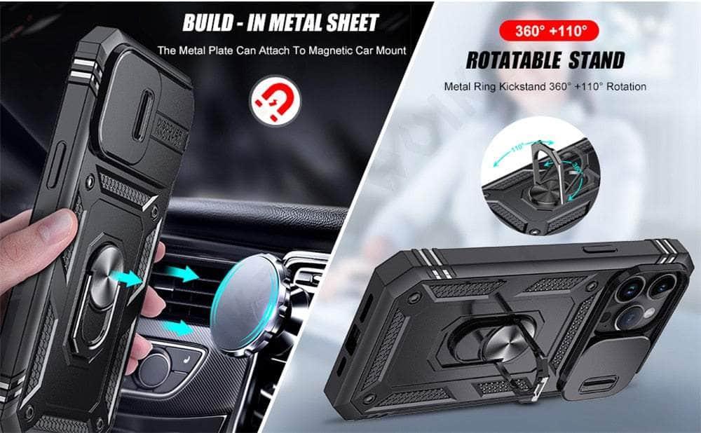 Casebuddy iPhone 15 Plus Armor Designed Shockproof Rugged Military Case