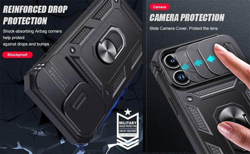 Casebuddy iPhone 15 Plus Armor Designed Shockproof Rugged Military Case