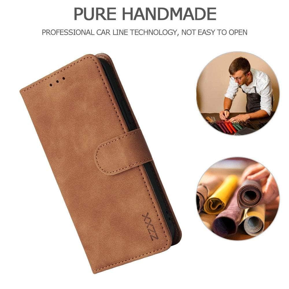 Casebuddy iPhone 15 Plus Leather Wallet Case