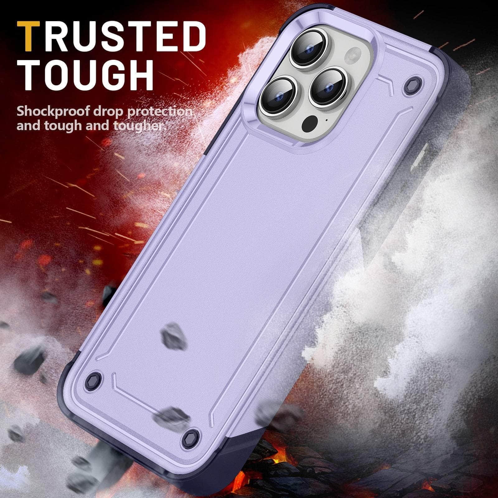 Casebuddy iPhone 15 Plus Shockproof Hard Plastic TPU Bumper