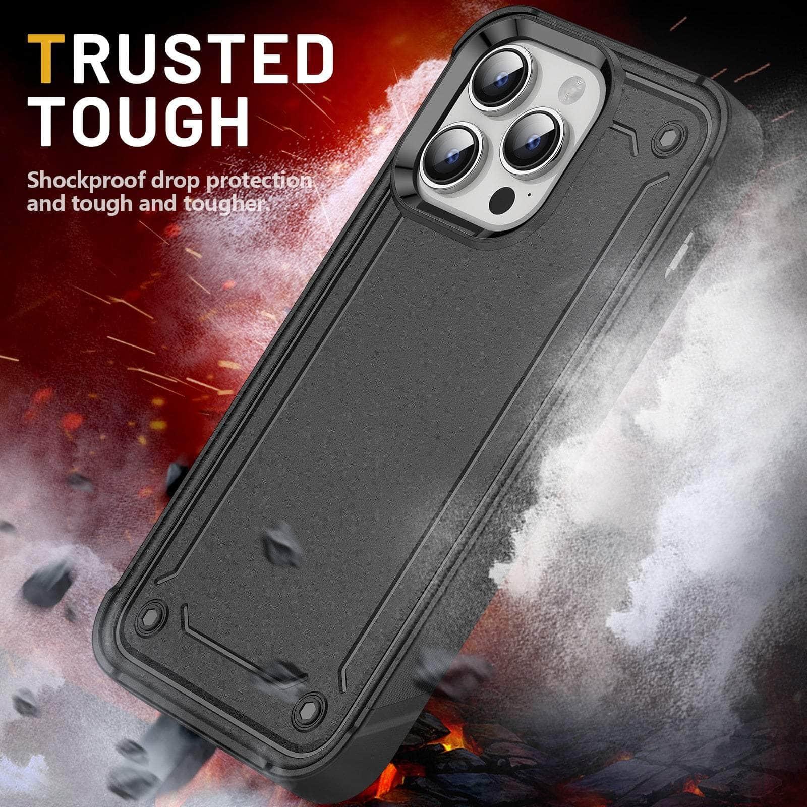 Casebuddy iPhone 15 Plus Shockproof Hard Plastic TPU Bumper