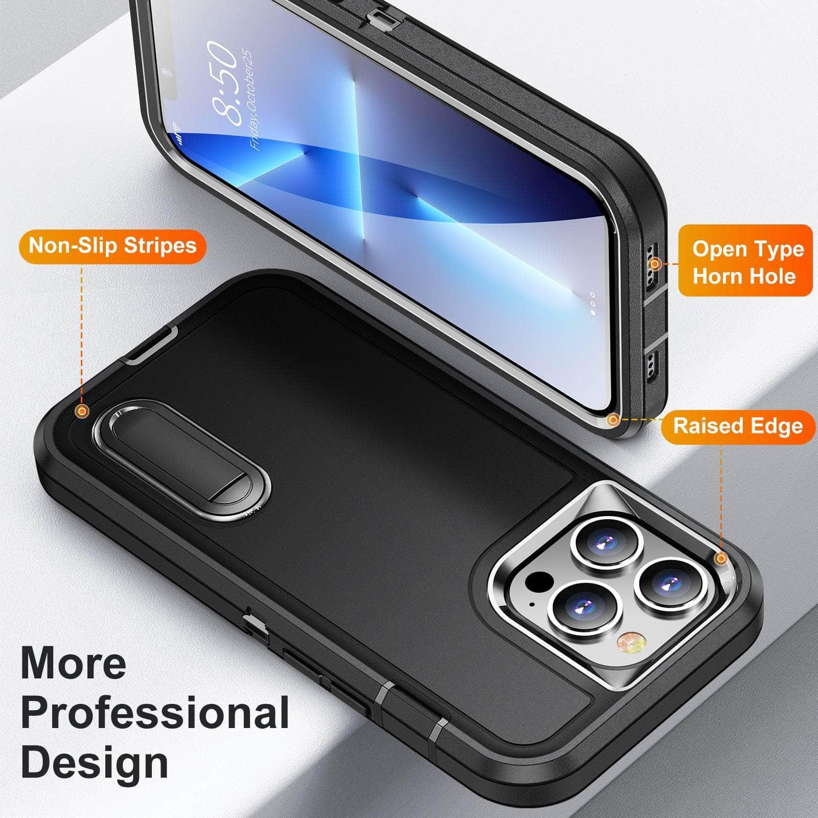 Casebuddy iPhone 15 Pro Max Heavy Armor Shockproof Defend Case