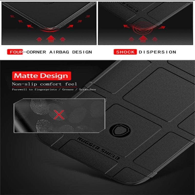 Casebuddy iPhone 15 Pro Rugged Fiber Shield Matte Rubber Case