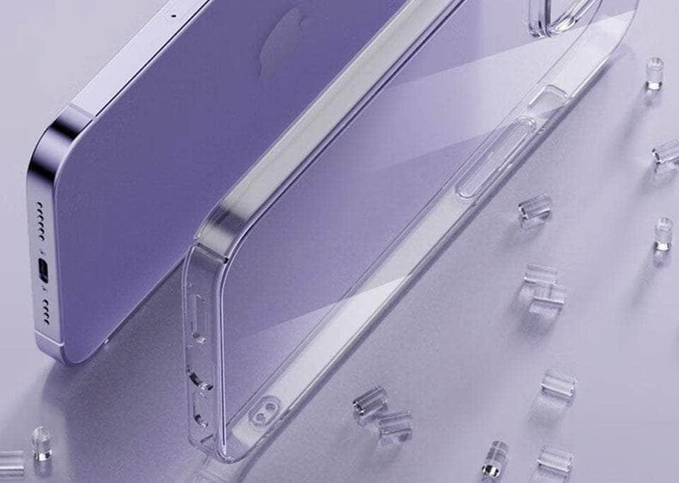 Casebuddy iPhone 15 Transparent Soft TPU Silicone Cover