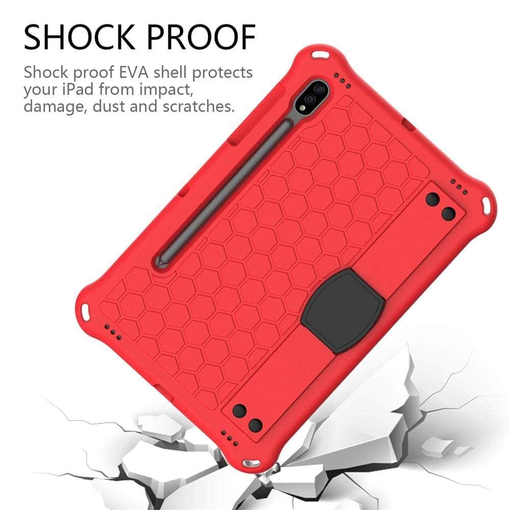 Casebuddy Kids Shoulder Strap Galaxy Tab S9 2023 EVA Case
