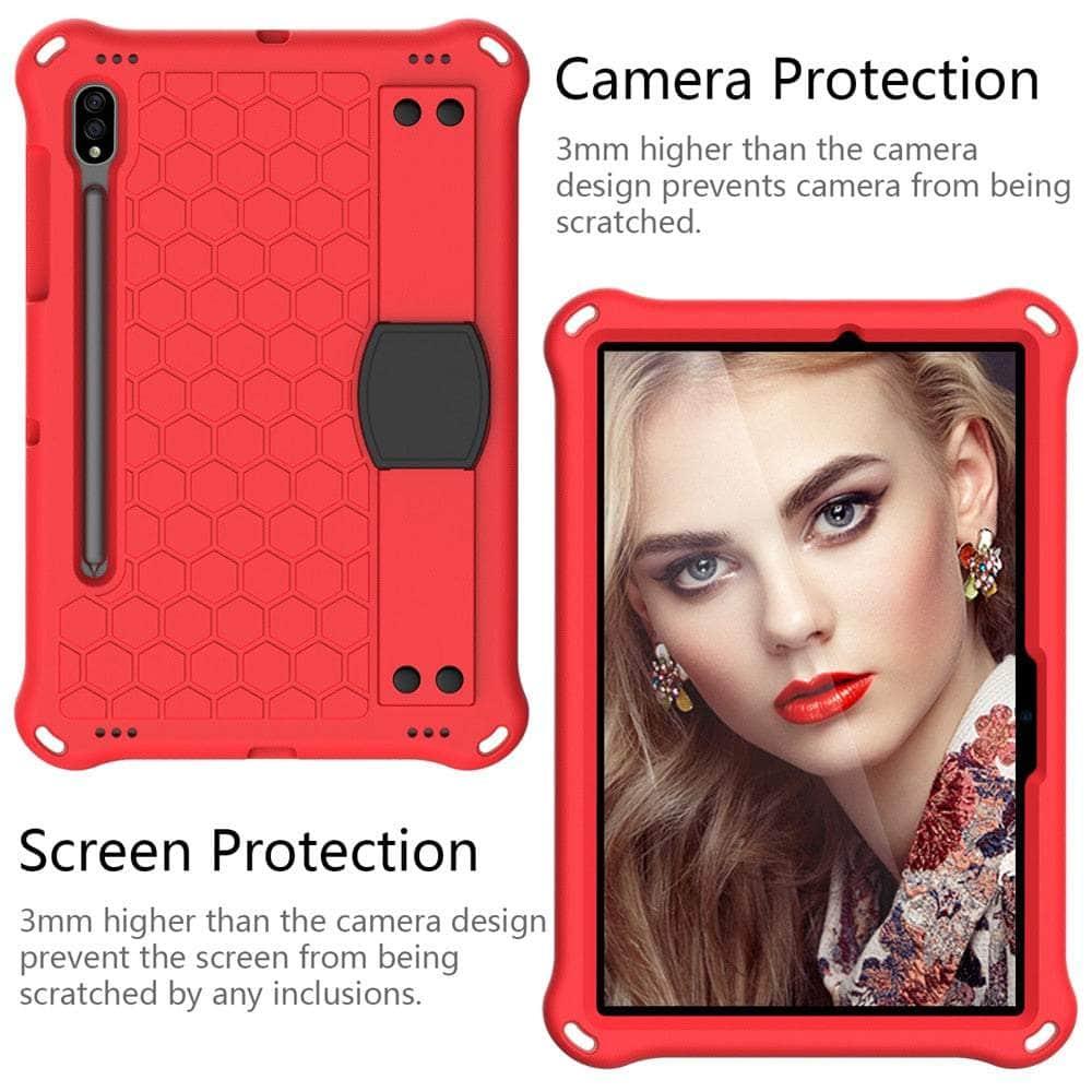 Casebuddy Kids Shoulder Strap Galaxy Tab S9 2023 EVA Case
