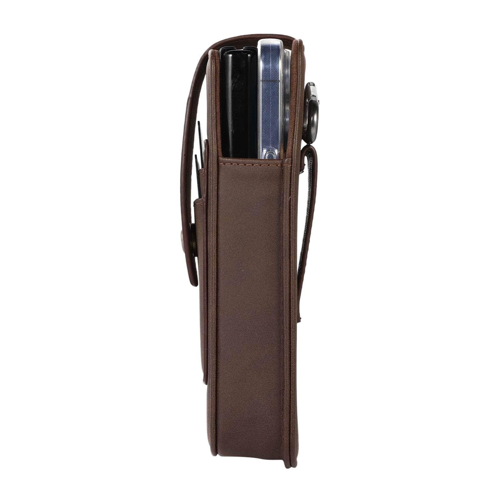 Casebuddy Leather Belt Clip Galaxy Z Fold 3 Holster Pouch