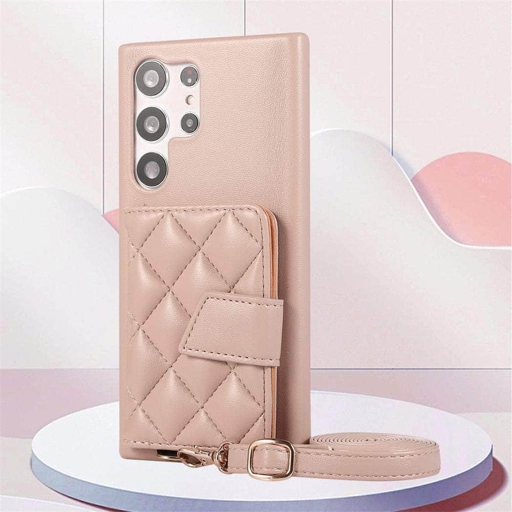 Casebuddy Leather Plaid Galaxy S23 FE Wallet