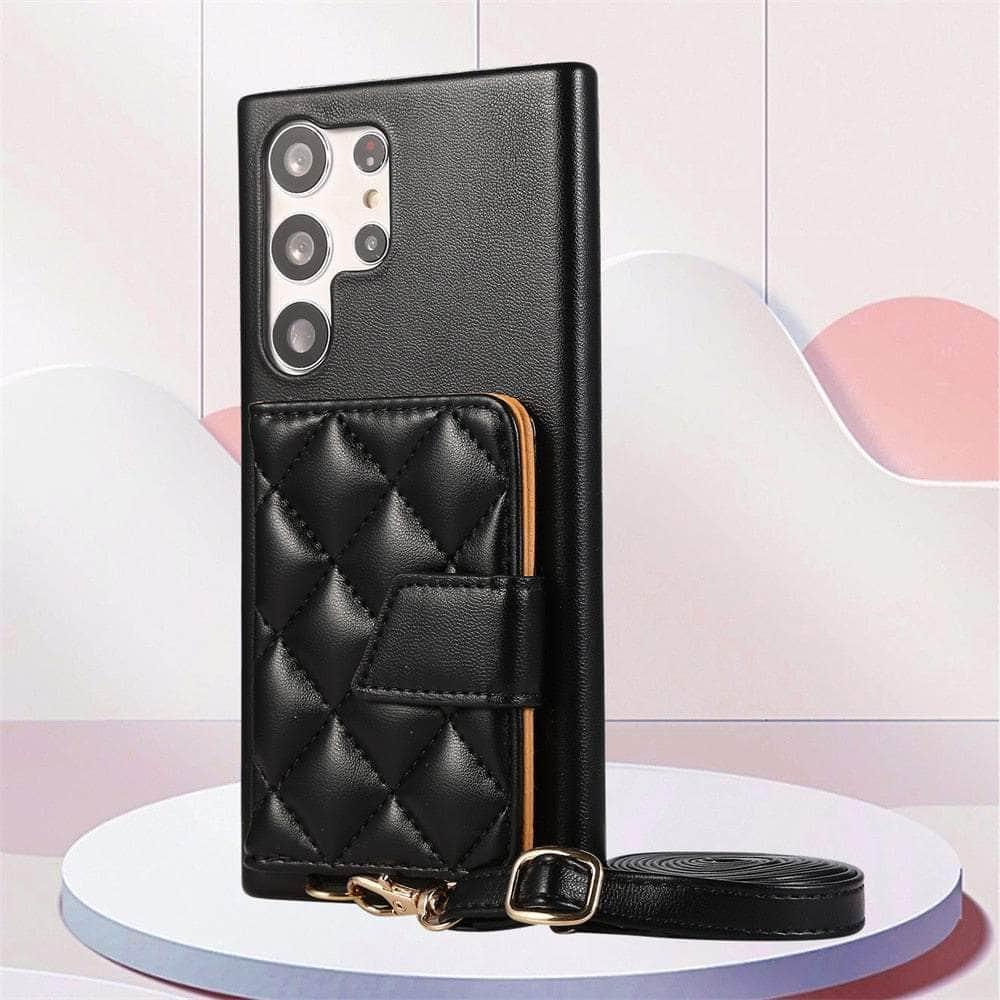 Casebuddy Leather Plaid Galaxy S23 FE Wallet