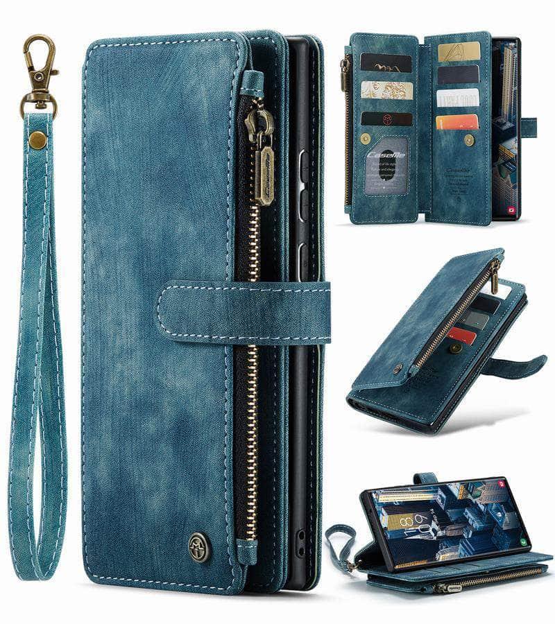 Casebuddy Dark green / For Galay S23 FE Leather Wallet  Galaxy S23 FE Case