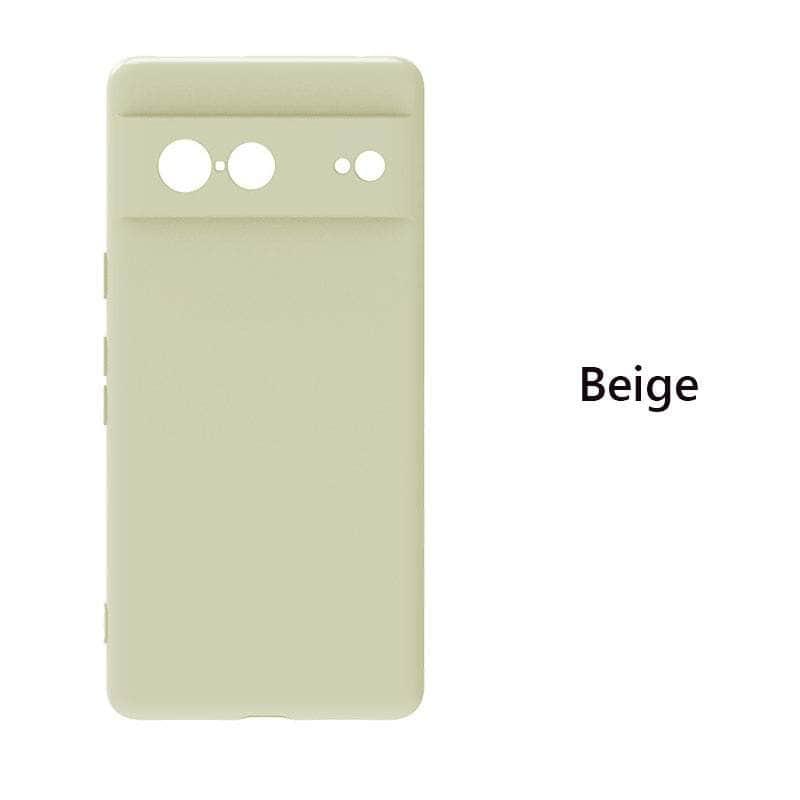 Casebuddy White / For Pixel 8 Pro Liquid Silicone Google Pixel 8 Pro Soft Cover