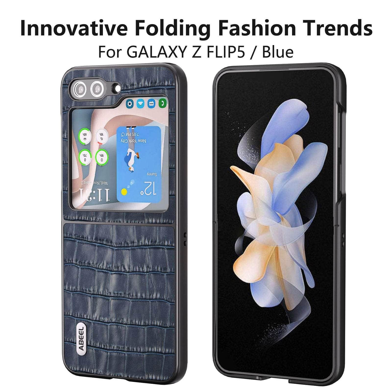 Casebuddy Luxury Alligator Pattern Galaxy Z Flip 5 Case