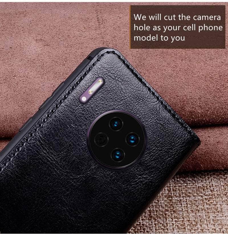 Casebuddy Luxury Galaxy A24 Cowhide Leather Case
