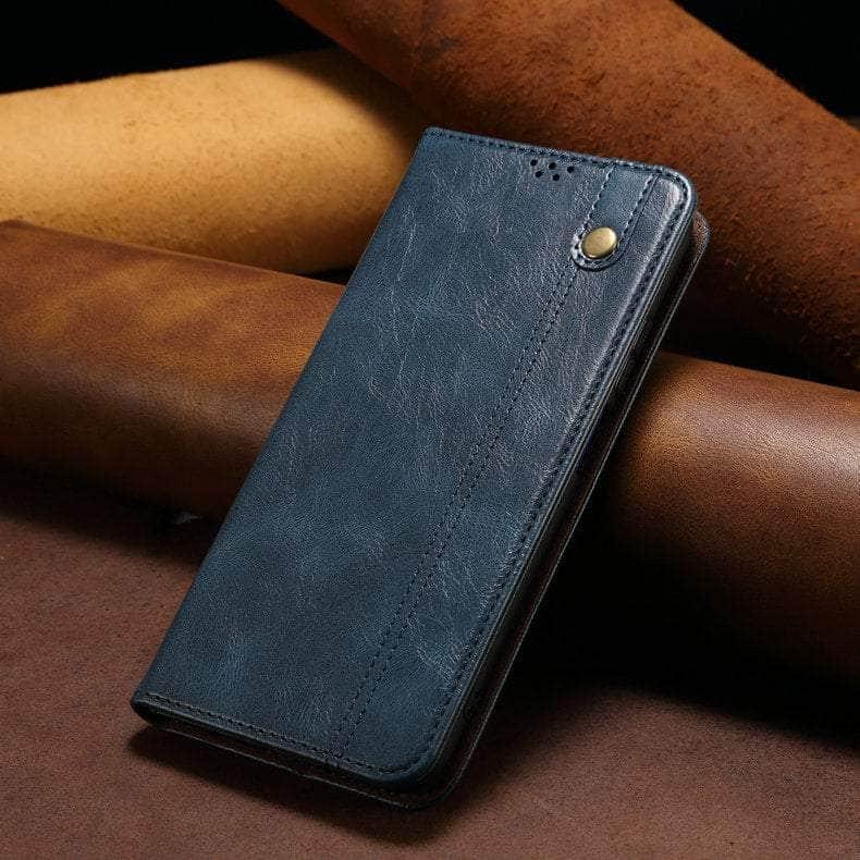 Casebuddy Luxury Galaxy A24 Vegan Leather Magnet Book