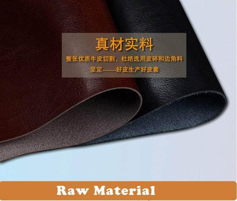 Casebuddy Luxury Real Leather iPhone 15 Pro Max Wallet Case