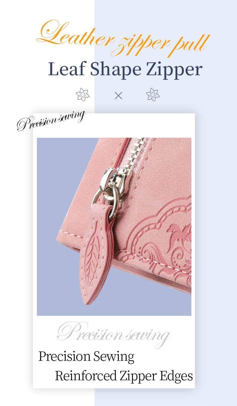Casebuddy Luxury Zipper Leather Card Book Galaxy A24 Etui