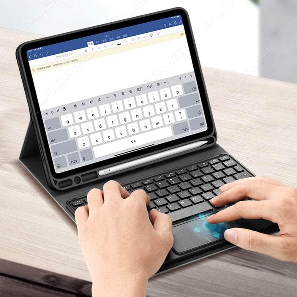 Casebuddy Black with Black / Tab S9 11-inch Magic Galaxy S9 Touchpad Backlit Keyboard Case