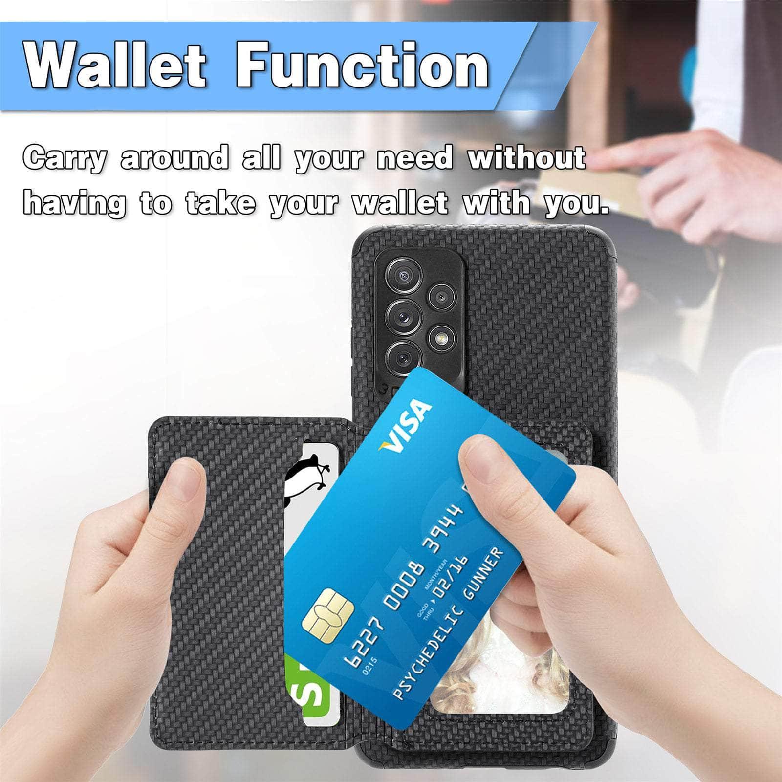 Casebuddy Magnetic Wallet Galaxy A34 Card Holder Cover