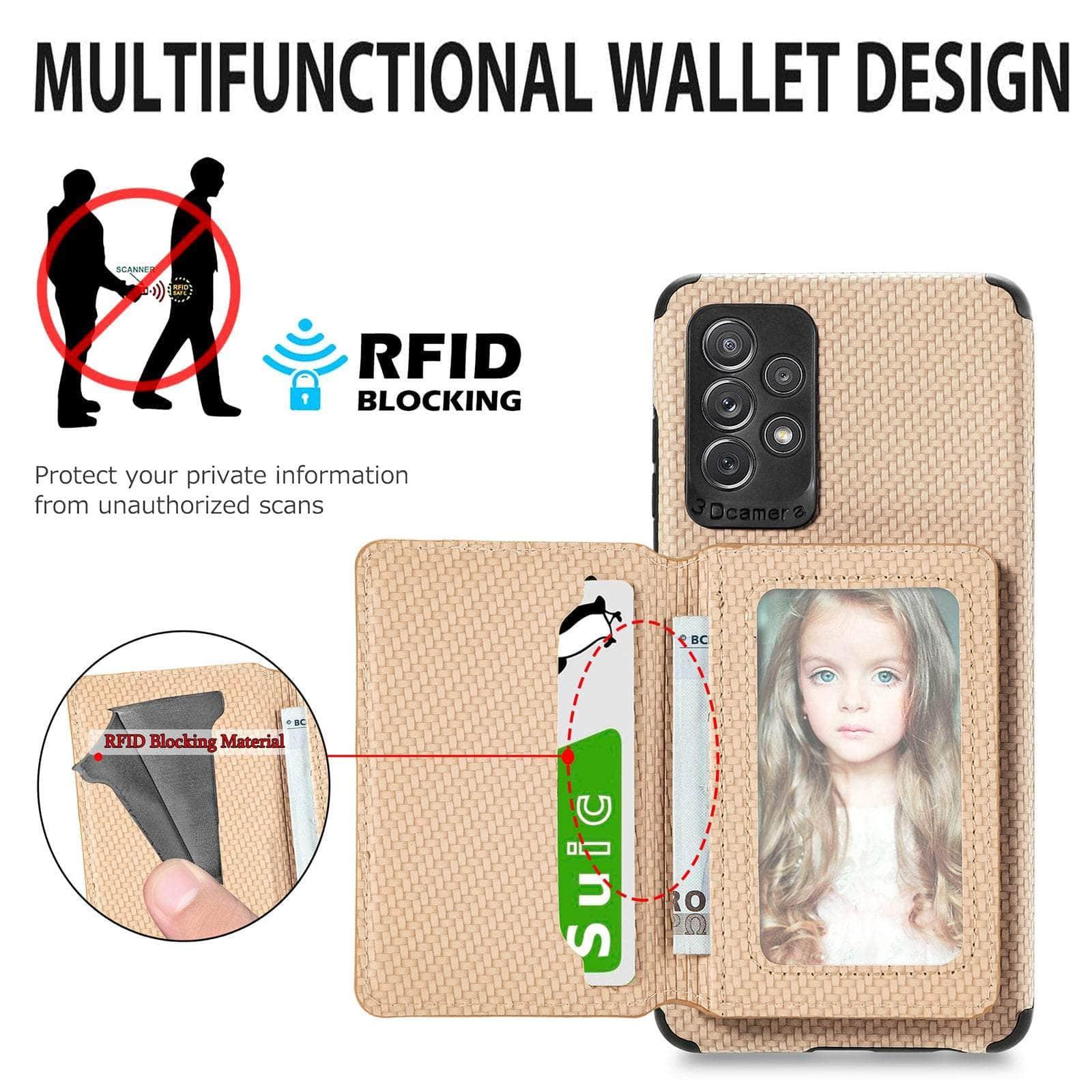 Casebuddy Magnetic Wallet Galaxy A34 Card Holder Cover