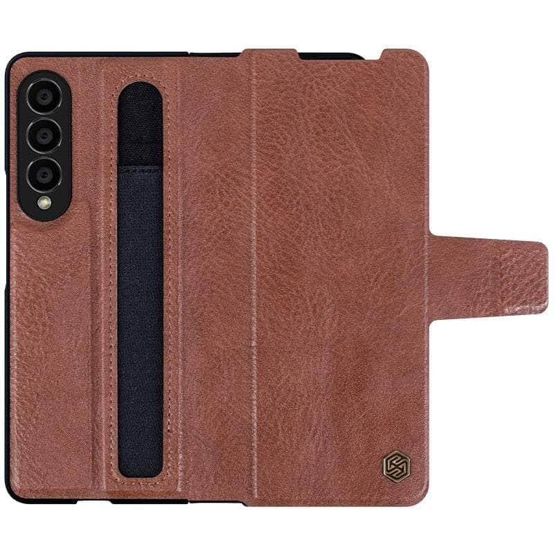 Casebuddy Brown / For Samsung Z Fold 4 Nillkin Aoge Galaxy Z Fold 4 Case