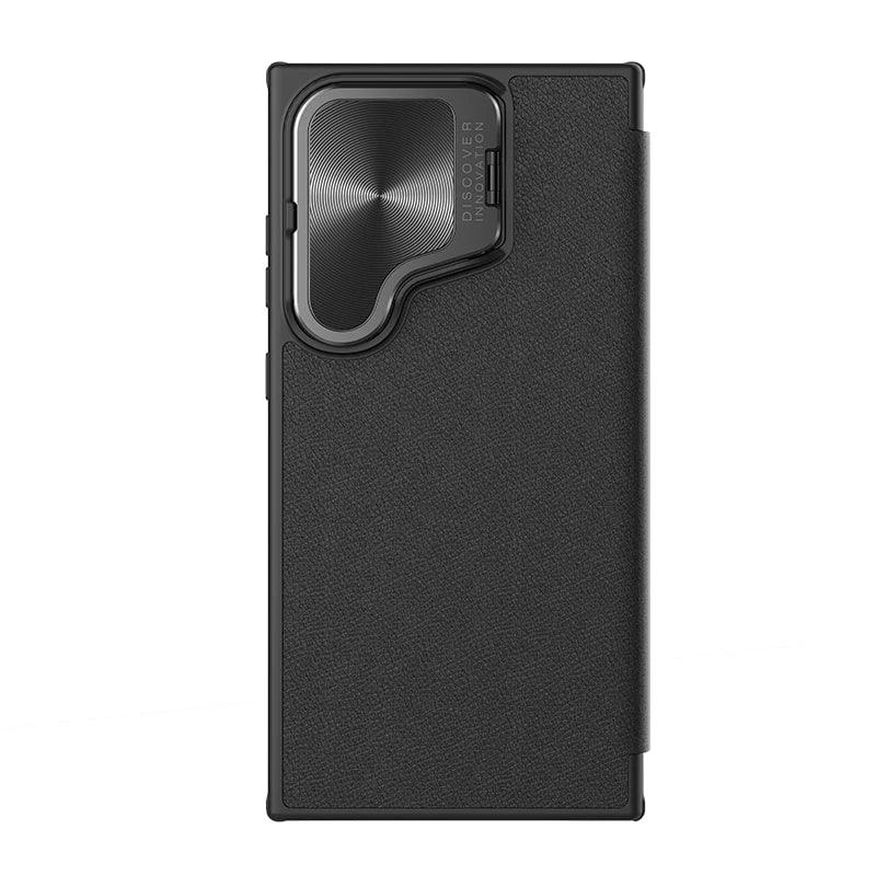 Casebuddy NILLKIN Galaxy S24 Plus Vegan Flip Leather Card Slot Cover
