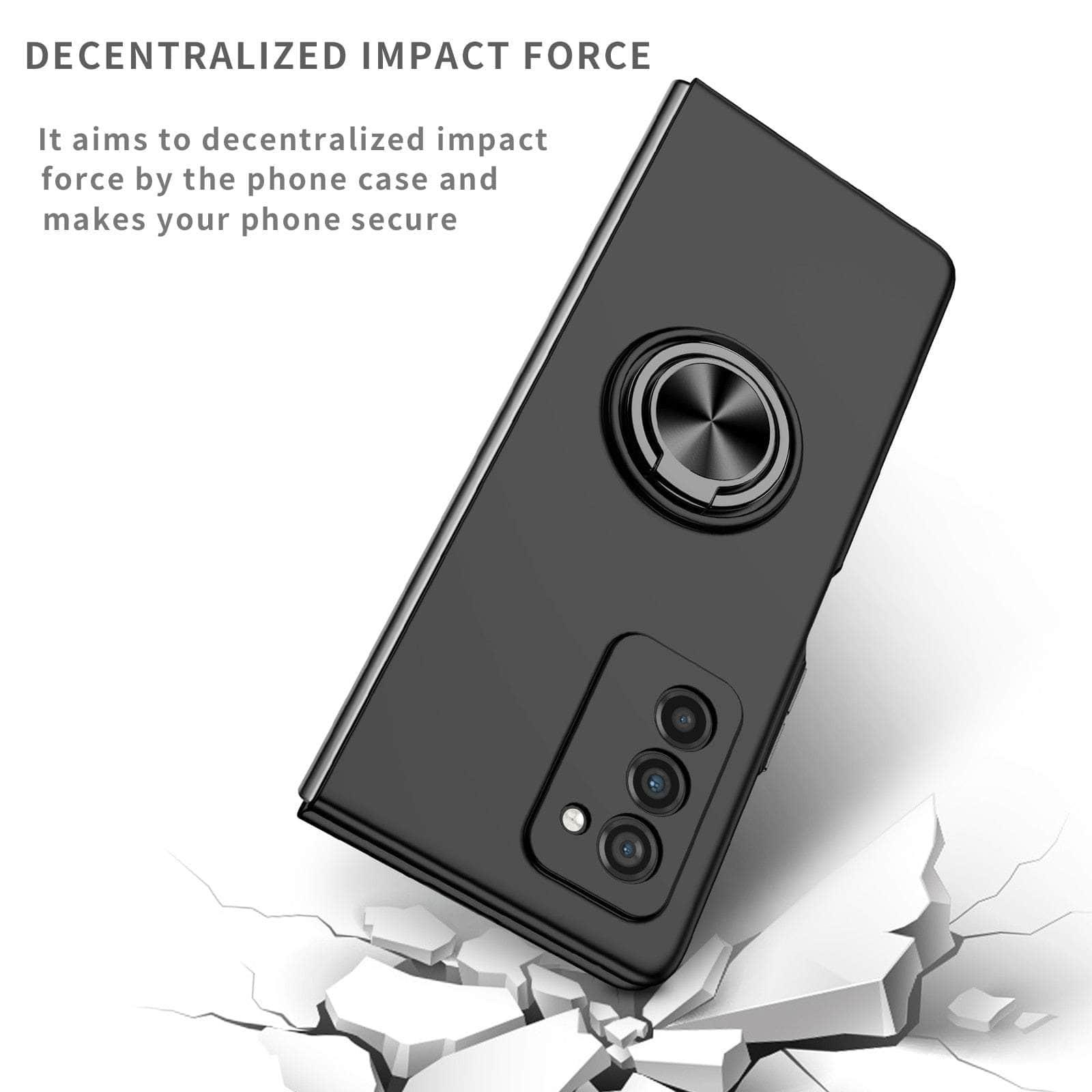 Casebuddy Non-Slip Kickstand Galaxy Z Fold 5 Cover