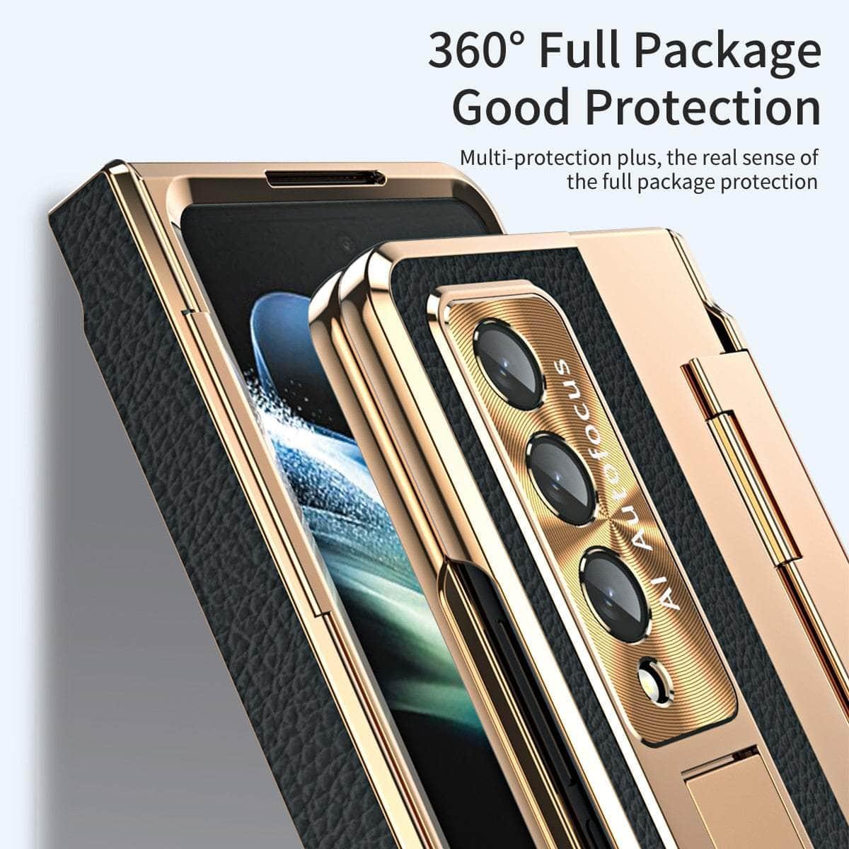 Casebuddy Plating Galaxy Z Fold 5 Glass Protection Cover