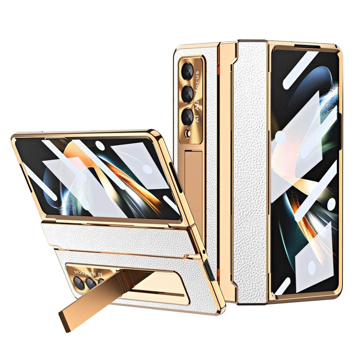 Casebuddy Plating Galaxy Z Fold 5 Glass Protection Cover