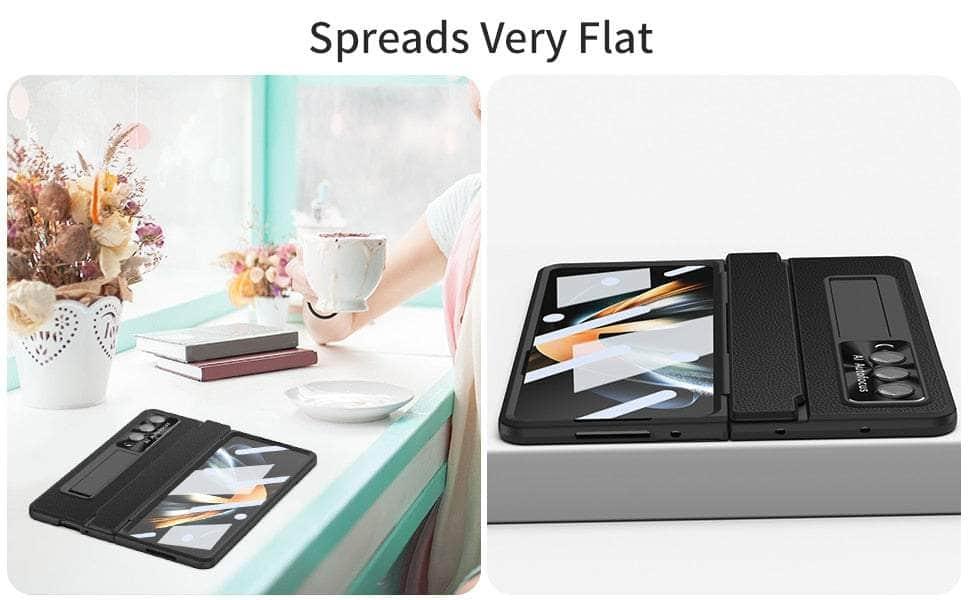 Casebuddy Plating Galaxy Z Fold 5 Glass Protection Cover